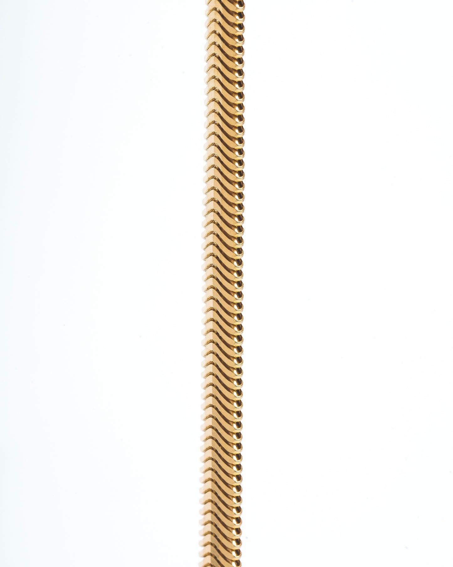 PULSERA SERPIENTE FREJA - Plata de ley / Baño de oro de 18 k