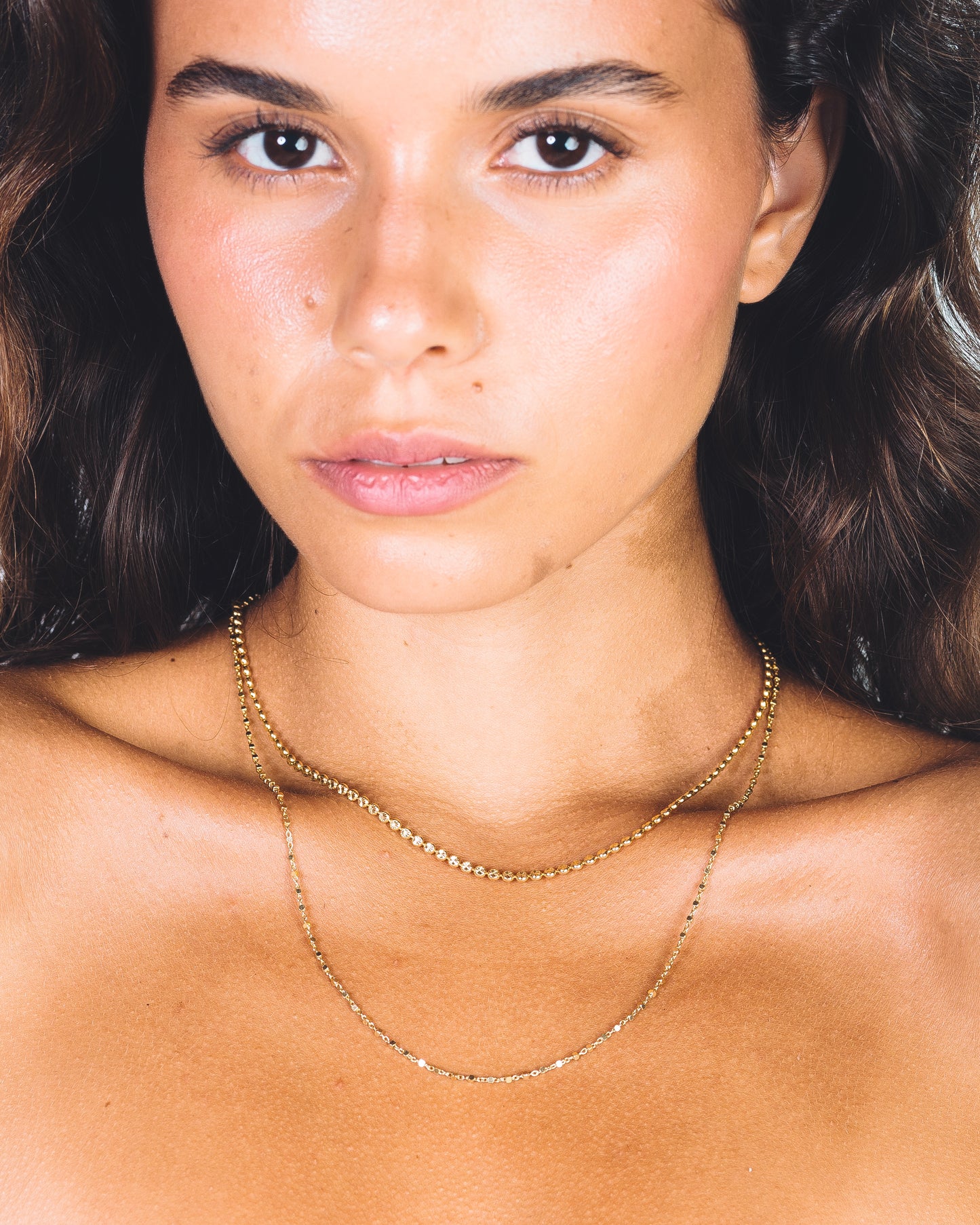 LILI NECKLACE - Sterling silver / 18k Gold-plating