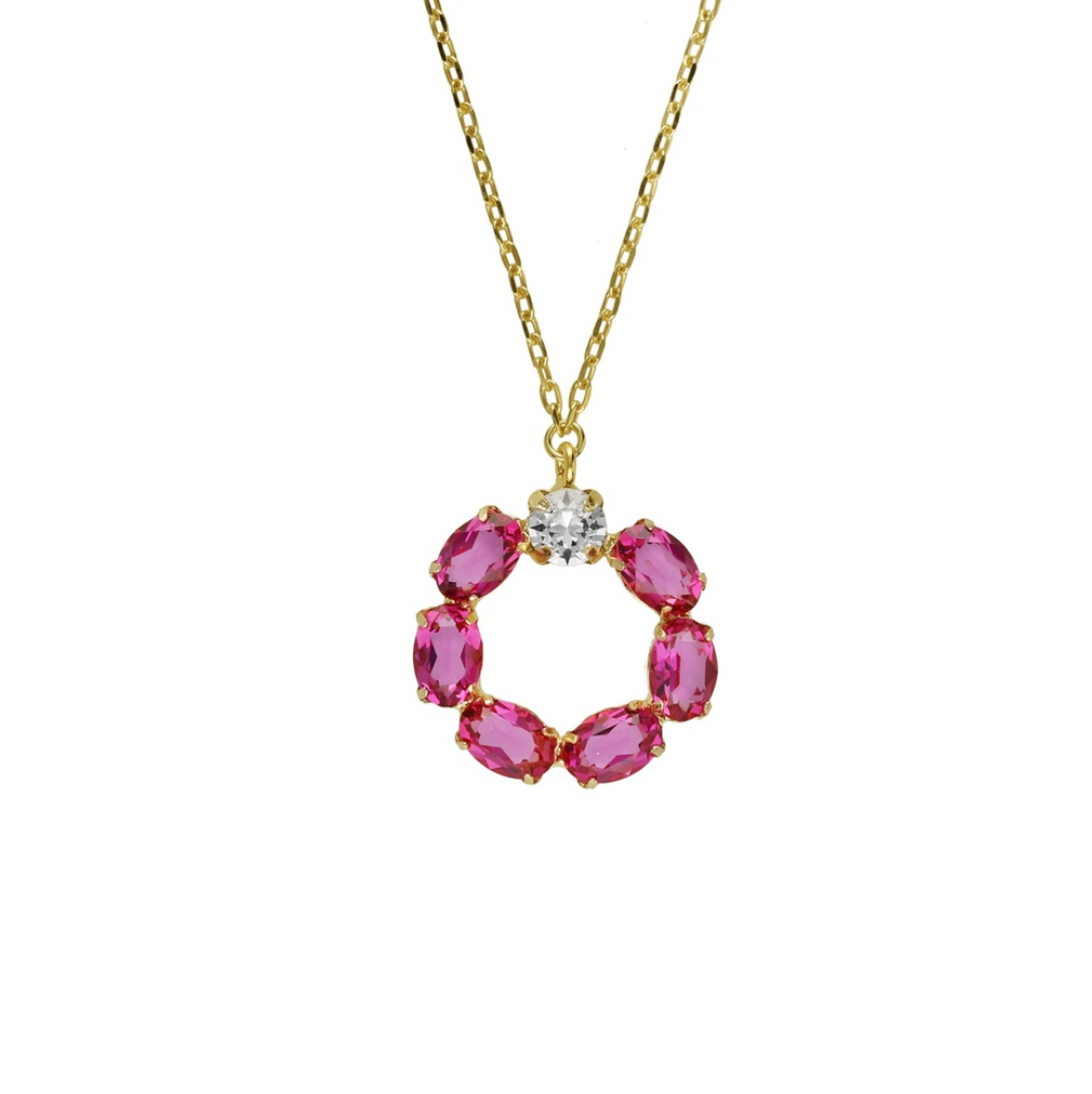 CELIA NECKLACE - Colorful Crystals