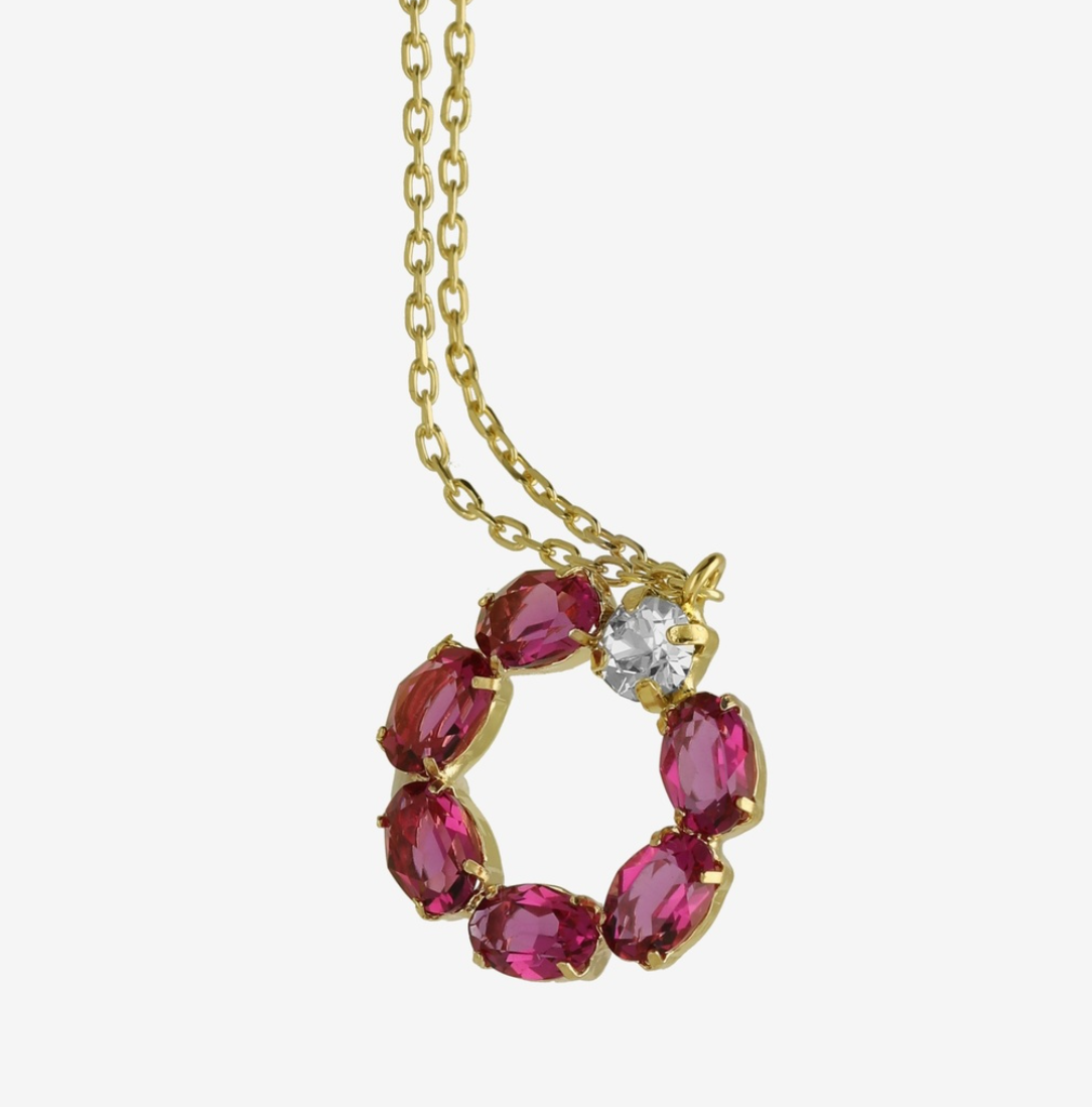 CELIA NECKLACE - Colorful Crystals